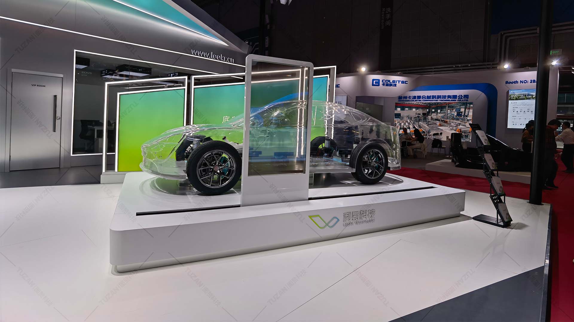 新能源汽车展示系统的应用