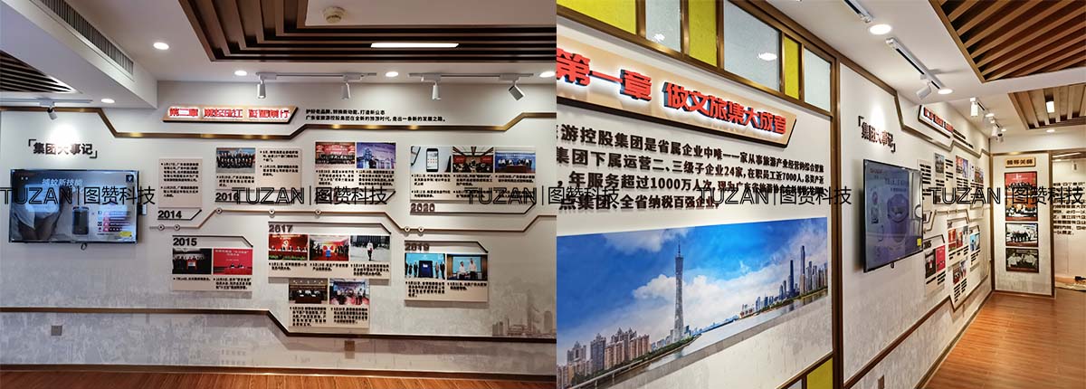 旅控集团党建文化展厅(图1)