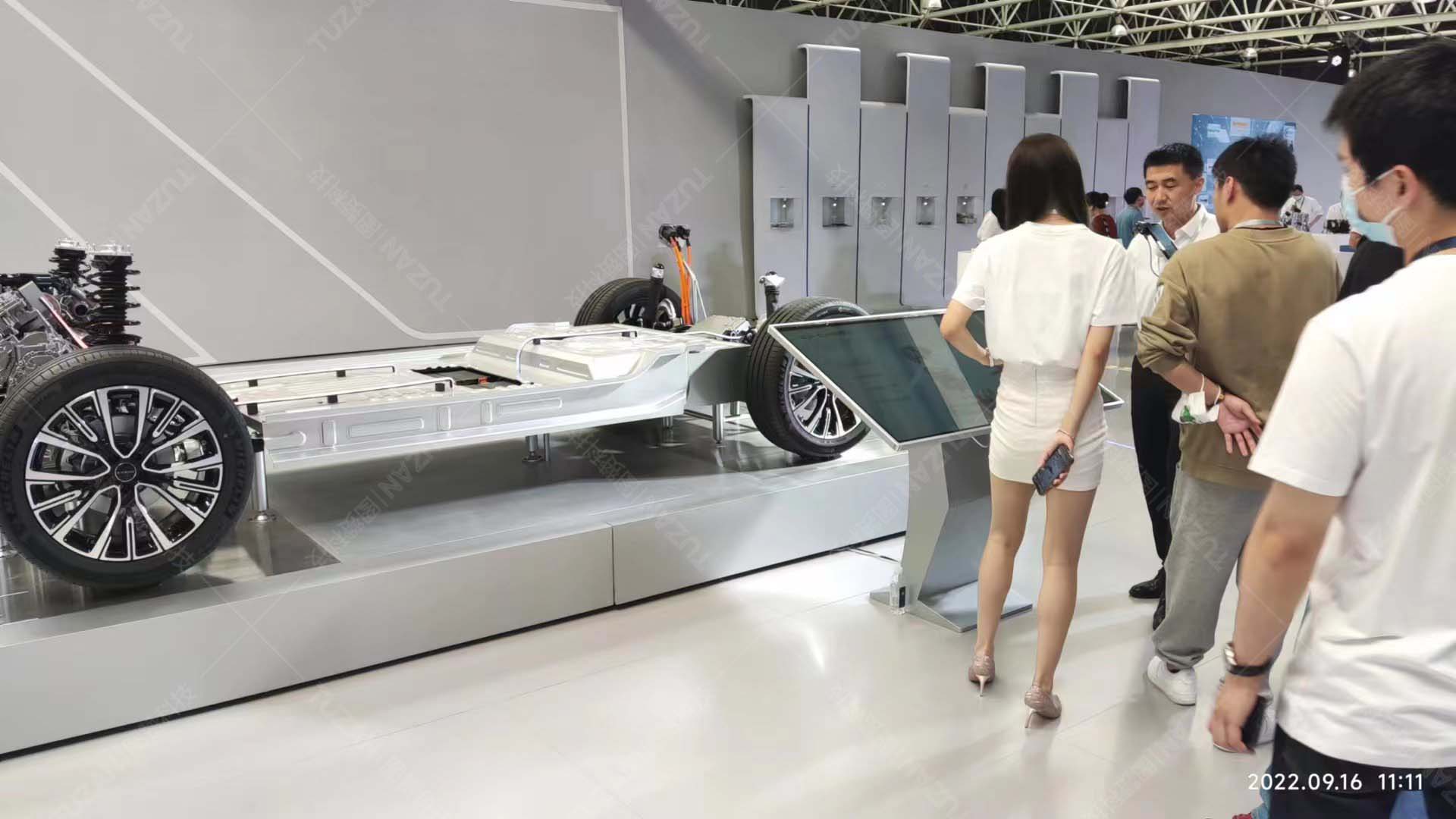 新能源3D交互解决方案亮相汽车展