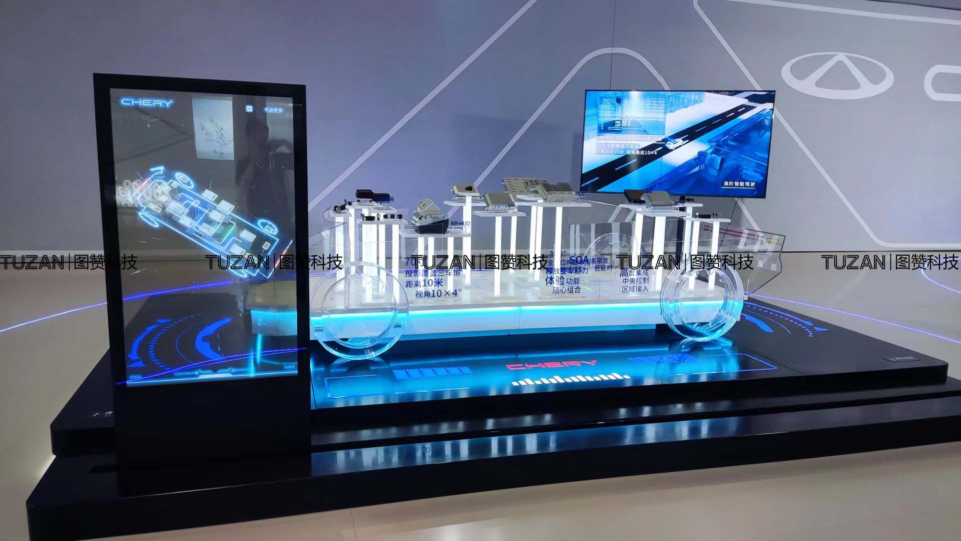 OLED滑轨屏在新能源汽车的应用