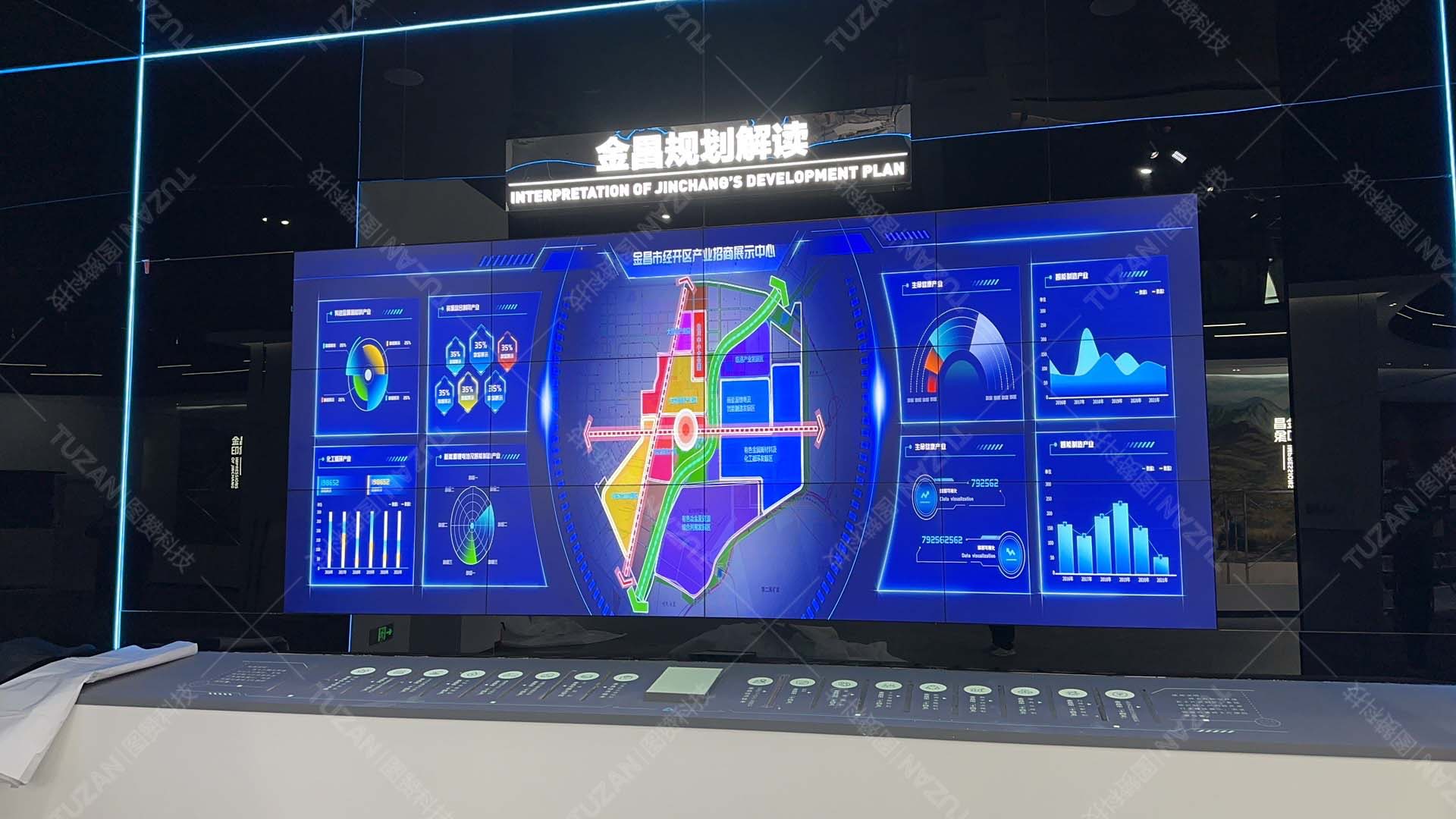 经济产业园多媒体展厅——甘肃经济的缩影(图2)
